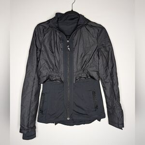 lululemon athletica Black Lightweight Hooded Jacket